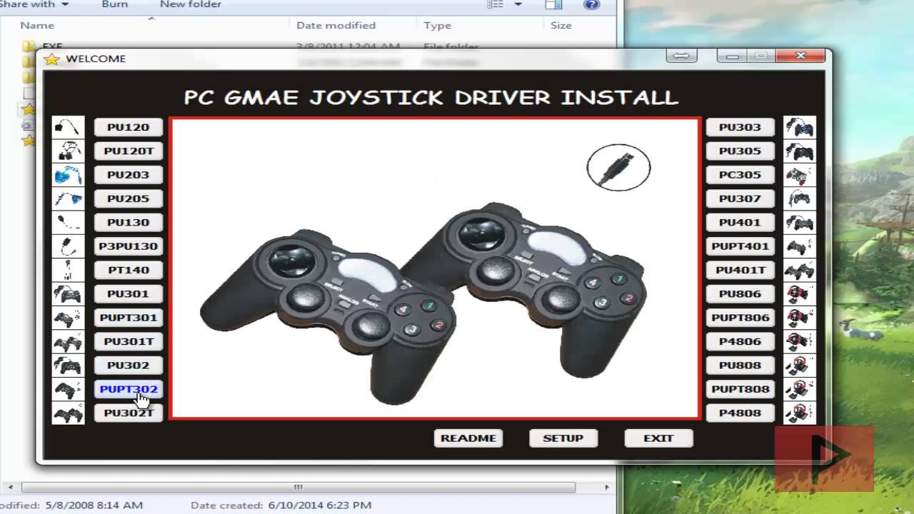 Enter Joystick Driver Windows 10
